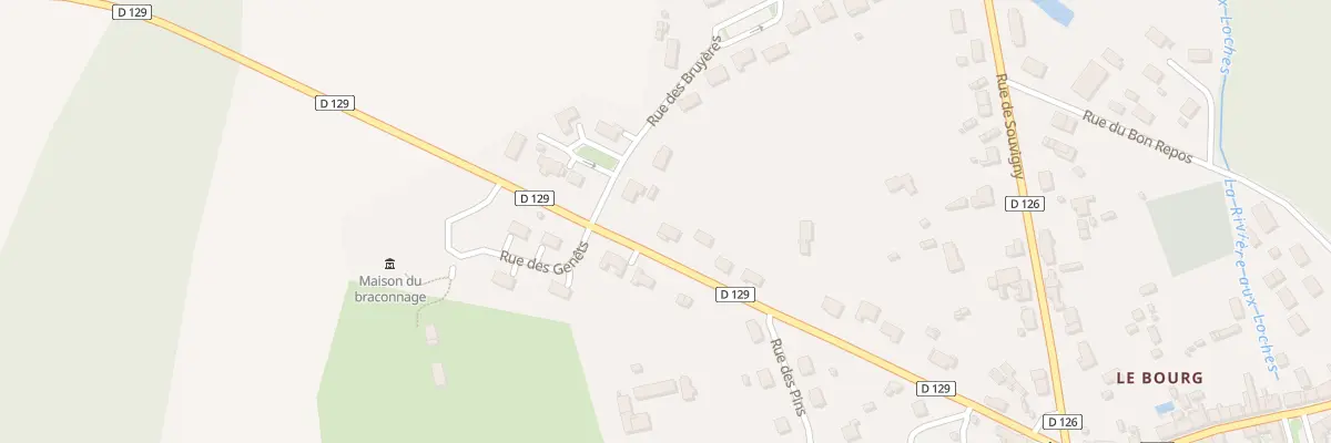 Plan du 20 Rue de Vouzon à Chaon