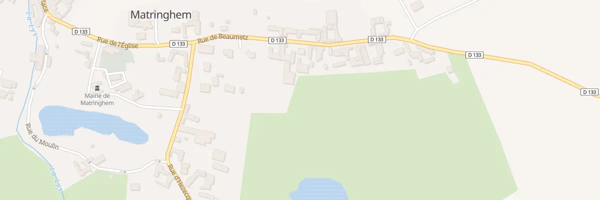 Plan du 12 Rue de Beaumetz à Matringhem