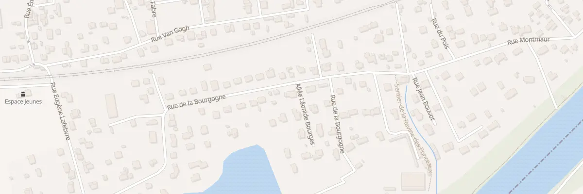 Plan du 21 Rue de la Bourgogne à Auvers-sur-Oise
