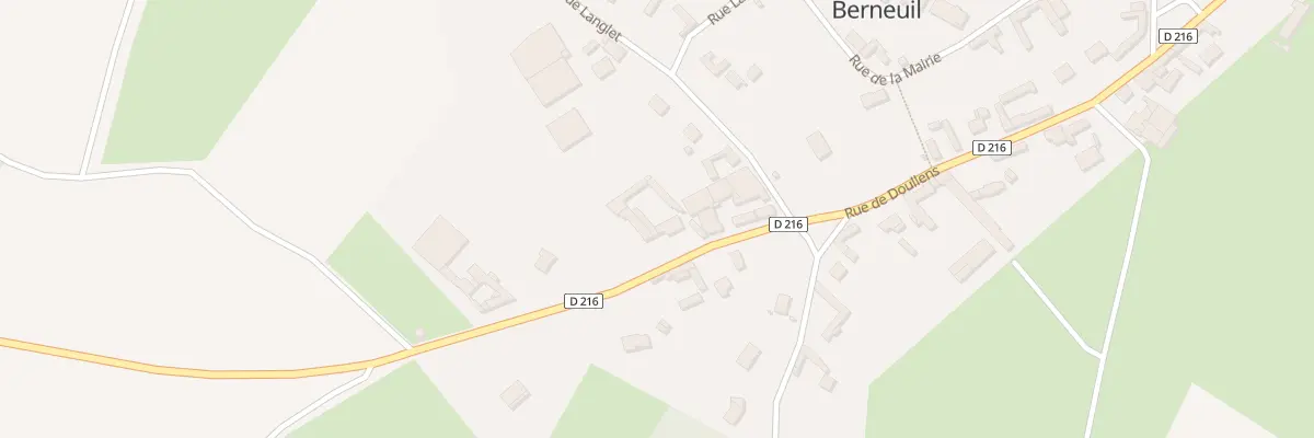 Plan du 20 Rue de Domart à Berneuil