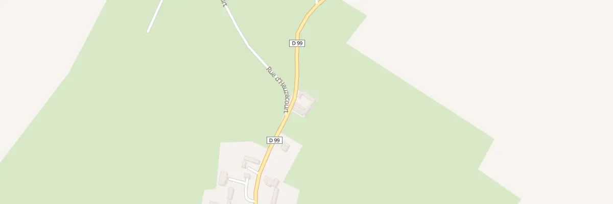 Plan du 22 Rue du Bas à Heuzecourt