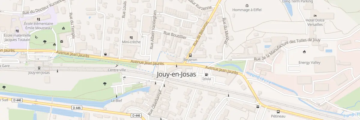 Plan du 1B Rue de Beuvron à Jouy-en-Josas