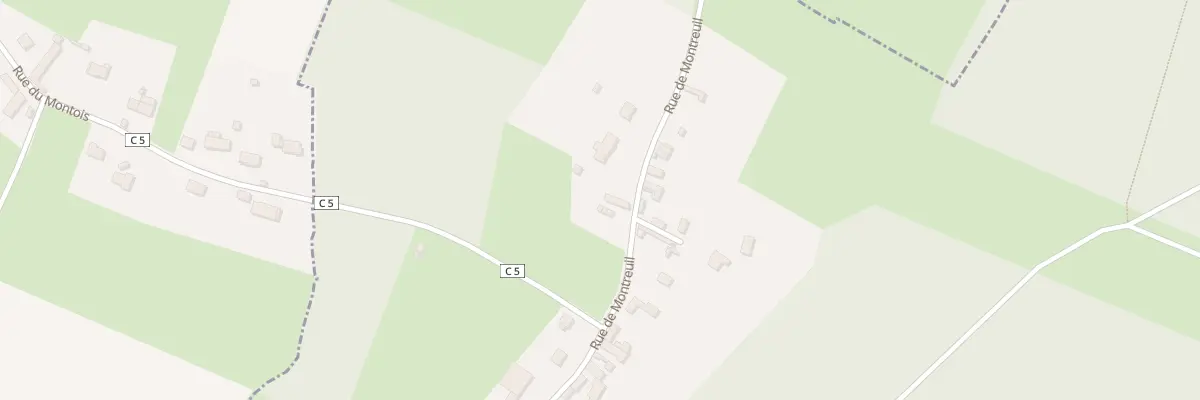Plan du 83 Rue de Montreuil Mattencourt à Abbecourt