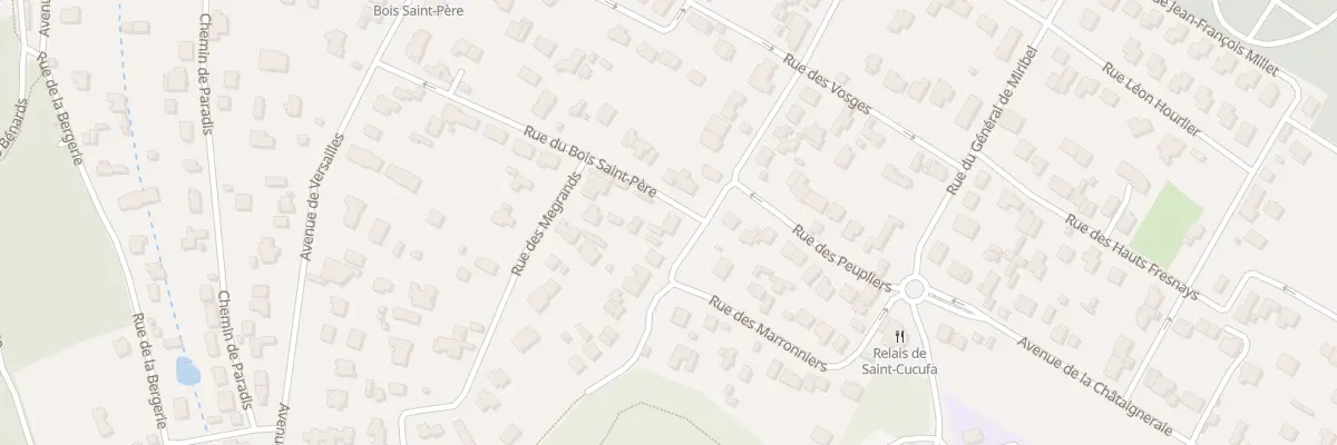 Plan du 54 Rue des Sorins à Rueil-Malmaison