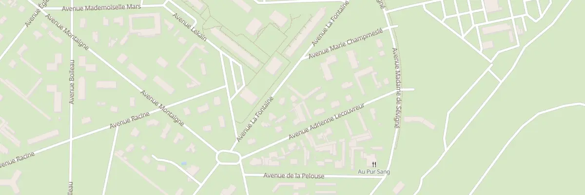 Plan du 16B Av la Fontaine à Maisons-Laffitte