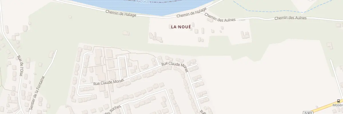 Plan du 57 Rue Claude Monet à Méry-sur-Oise