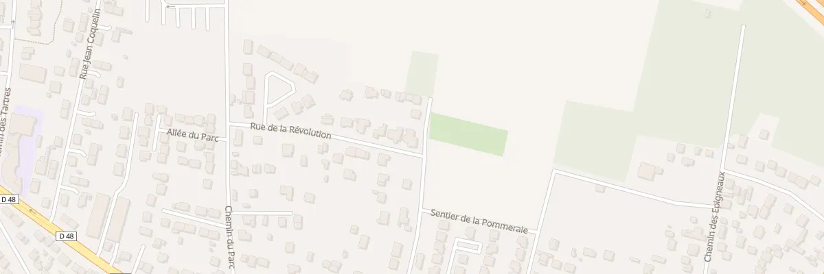 Plan du 2 Che de la Révolution à Herblay-sur-Seine