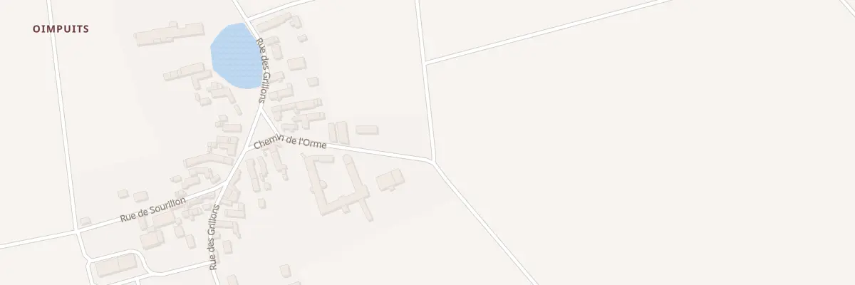Plan du 9 Che de l’Orme à Guigneville
