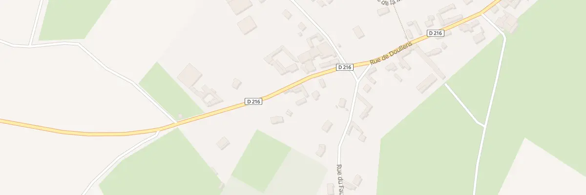 Plan du 27 Rue de Domart à Berneuil
