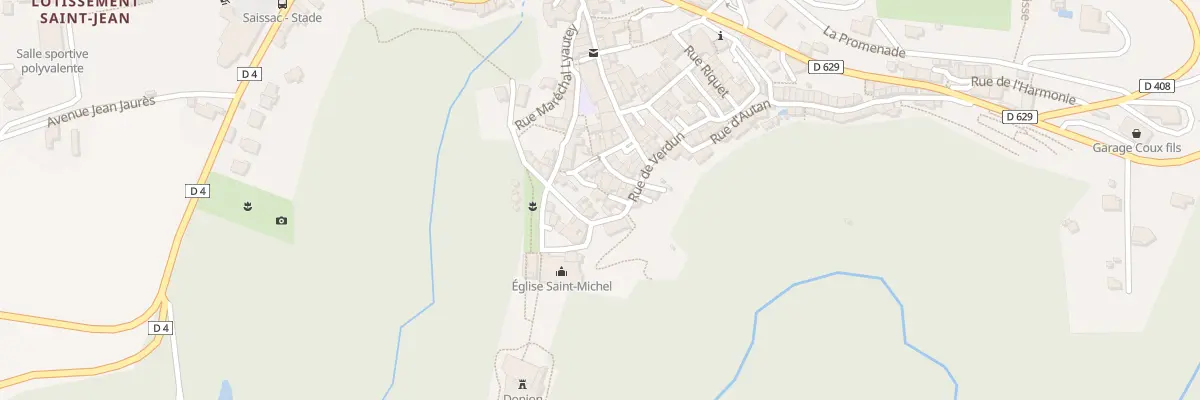 Plan du 1 Rue de la Fraternité à Saissac
