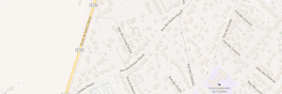 Plan du 270A Rue des Buttes Réault à Breuillet
