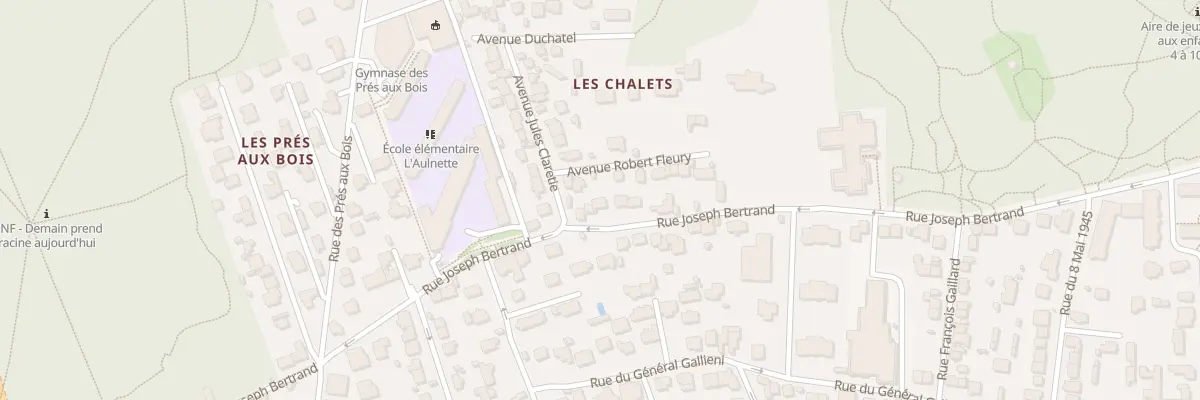 Plan du 18 Rue Joseph Bertrand à Viroflay