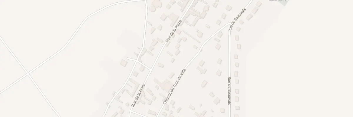 Plan du 21T Rue de la Place à Abbeville-Saint-Lucien