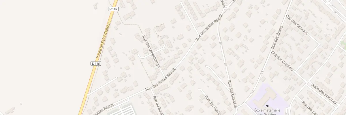 Plan du 270 Rue des Buttes Réault à Breuillet