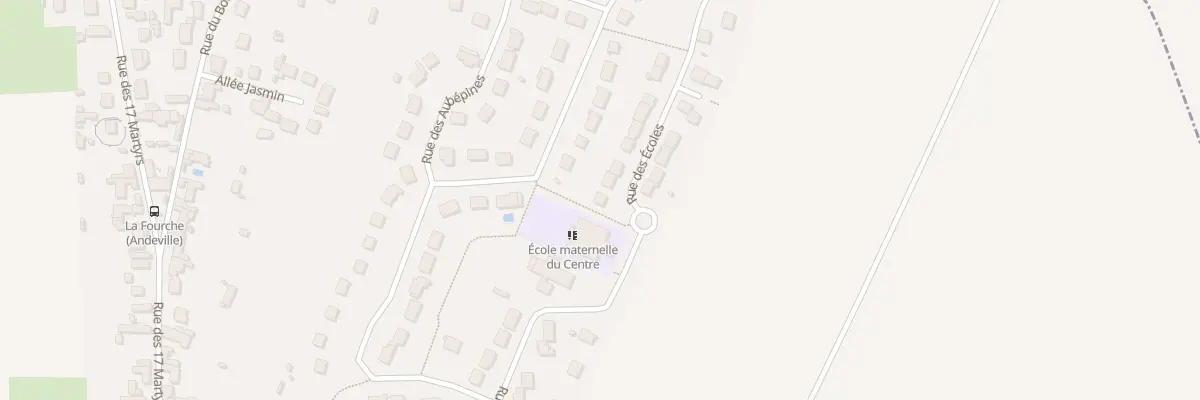 Plan du 45 Rue des Écoles à Andeville