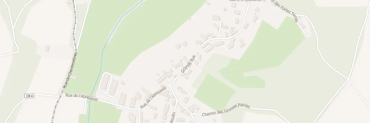 Plan du 15 Gr Grande Rue à Hédouville