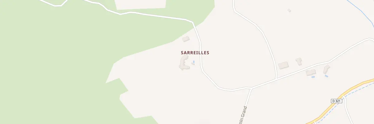 Plan du 9001 Sarreilles à Tourreilles