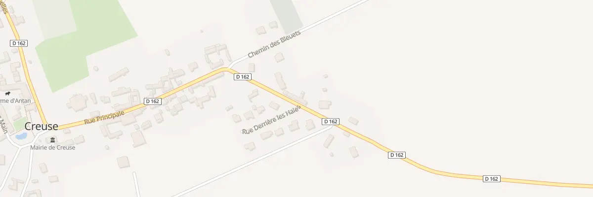Plan du 5 Rue de Bacouel à Creuse