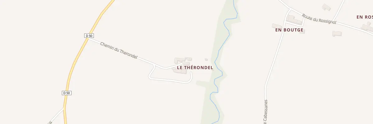 Plan du 7 Le Therondel à Viviers-lès-Montagnes