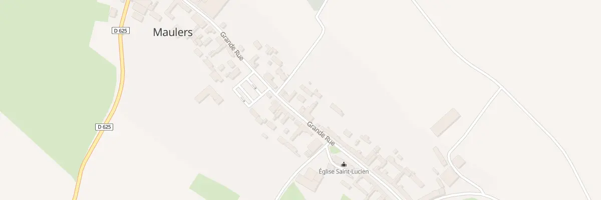 Plan du 5 Gr Grande Rue à Maulers