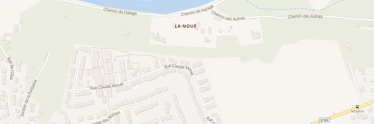 Plan du 53 Rue Claude Monet à Méry-sur-Oise