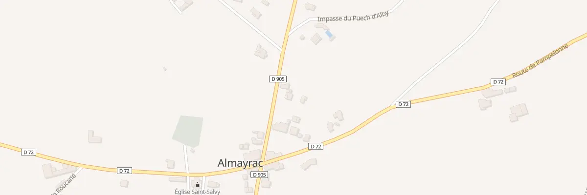 Plan du 5027 Puech d’Alby à Almayrac