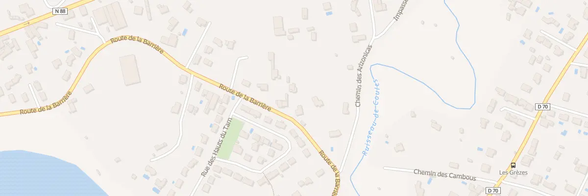Plan du 462 Rte de la Barrière à Lescure-d’Albigeois