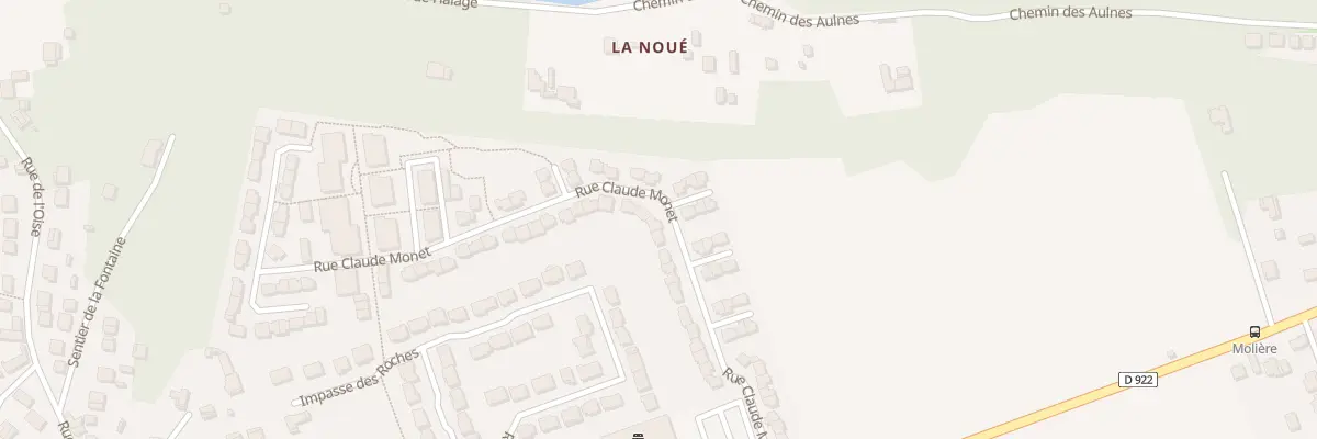 Plan du 24 Rue Claude Monet à Méry-sur-Oise