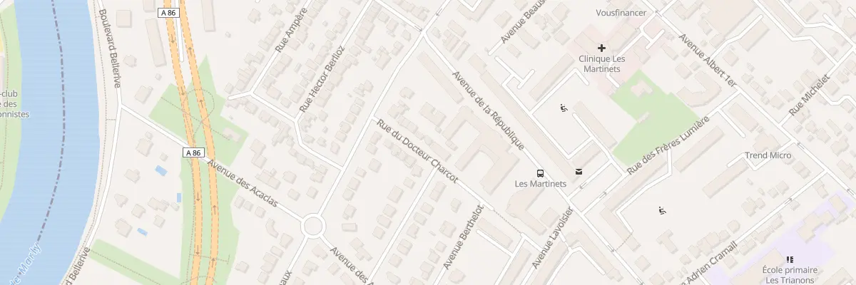 Plan du 11 Rue du Doc Charcot à Rueil-Malmaison
