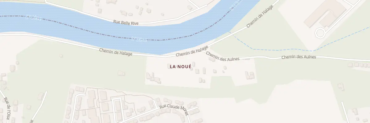 Plan du 4 Che du Halage à Méry-sur-Oise