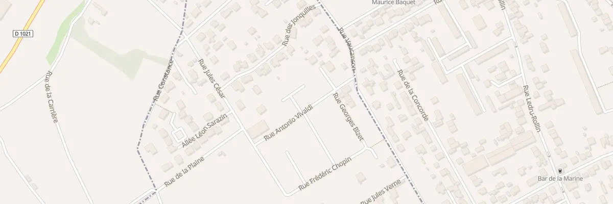 Plan du 14 Rue Cécile Chaminade à Carrières-sur-Seine