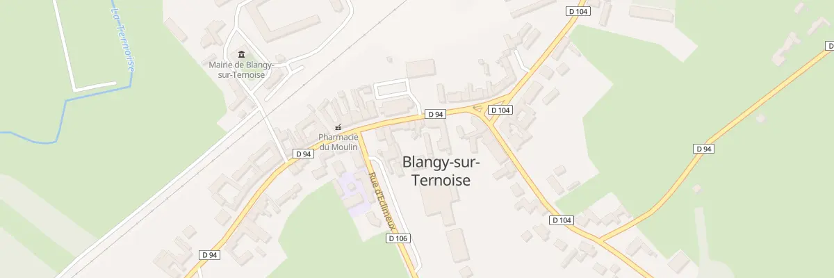Plan du 21 Rue d’Hesdin à Blangy-sur-Ternoise