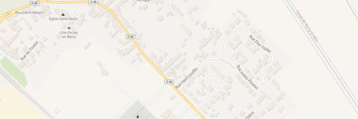 Plan du 43 Rue Jean Moulin à Foëcy