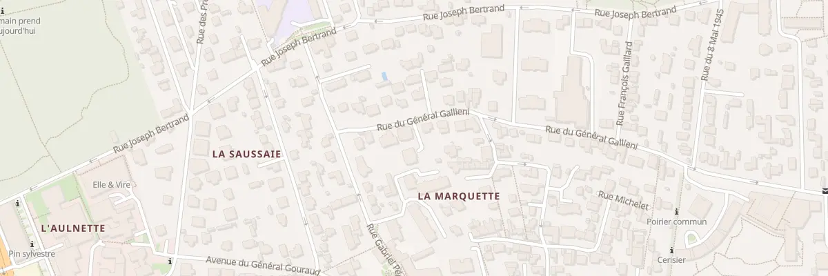 Plan du 67 Rue du Général Galliéni à Viroflay