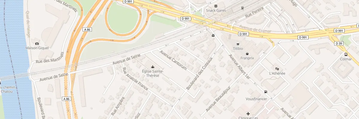 Plan du 6B Av Cantorum à Rueil-Malmaison