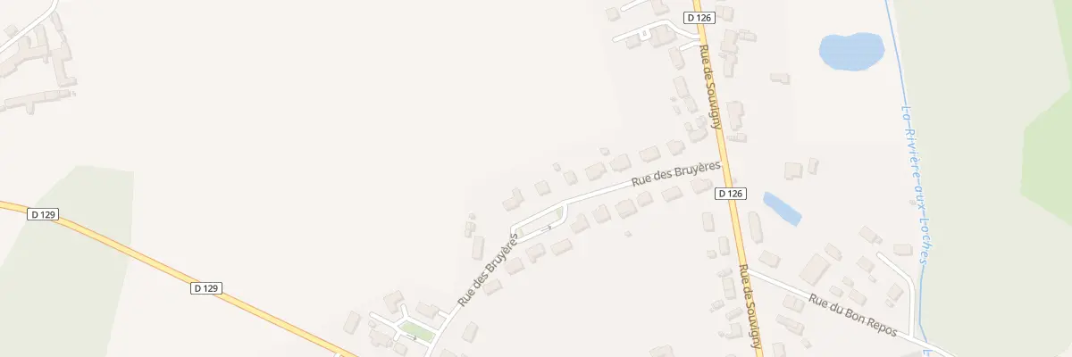 Plan du 14 Rue des Bruyères à Chaon