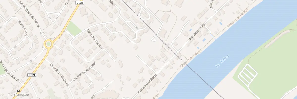 Plan du 103 Av Gambetta à Chatou