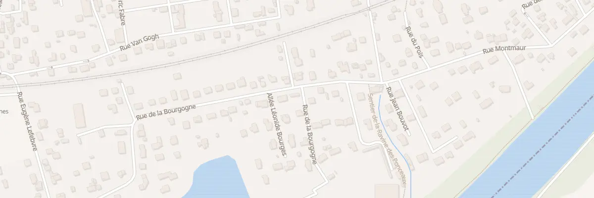 Plan du 11A Rue de la Bourgogne à Auvers-sur-Oise