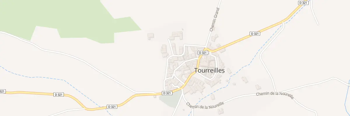 Plan du 53 Le Village à Tourreilles
