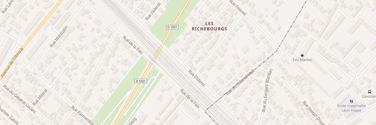 Plan du 49 Rue Diderot à Sartrouville