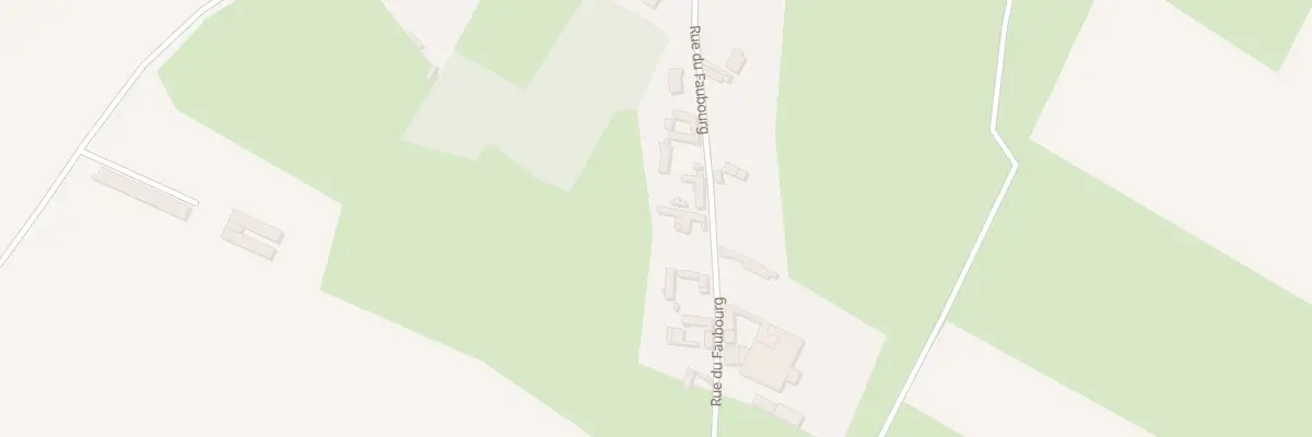Plan du 28 Rue du Faubourg à Berneuil
