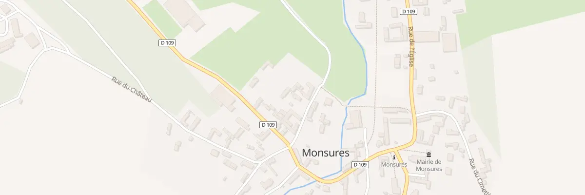 Plan du 5 Rue du Marais à Monsures