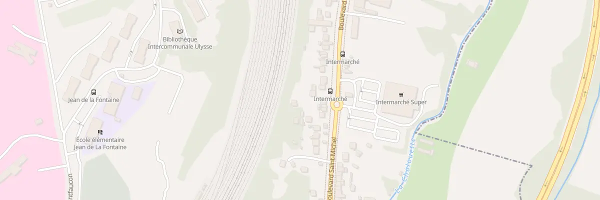 Plan du 27B Bd Saint-Michel à Étampes