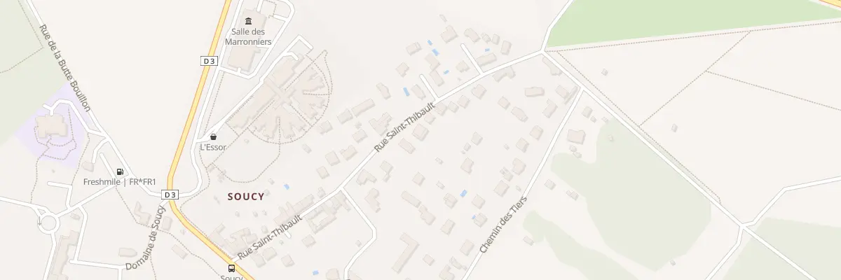 Plan du 24 Rue de Saint Thibault à Fontenay-lès-Briis