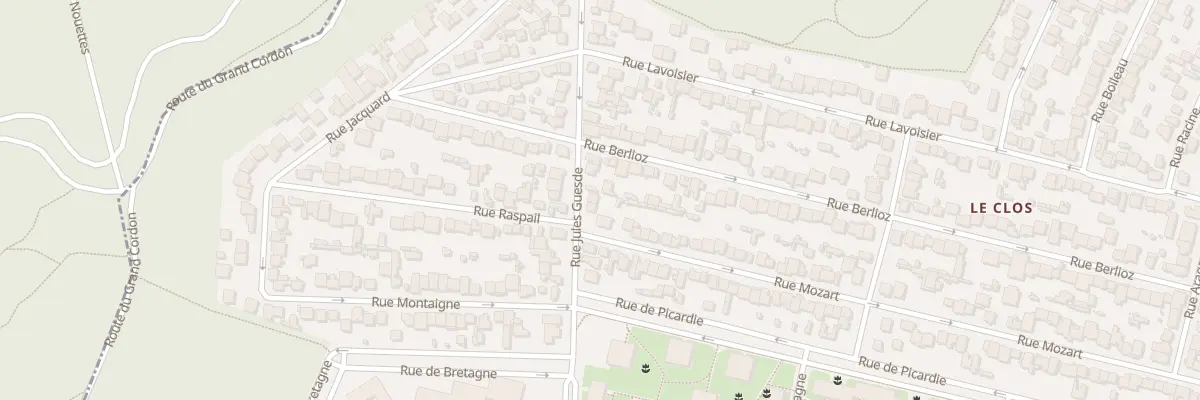 Plan du 29 Rue Jules Guesde à Vélizy-Villacoublay
