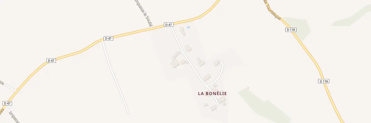 Plan du 5113 La Bonelie à Compolibat