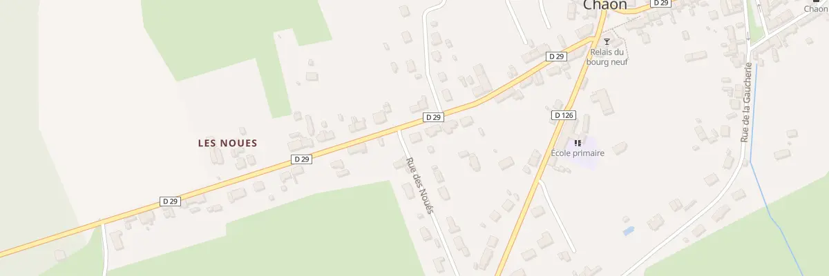 Plan du 17 Rue de Lamotte-beuvron à Chaon