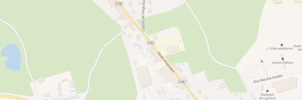 Plan du 43 Rte d’Issoudun à Lignières