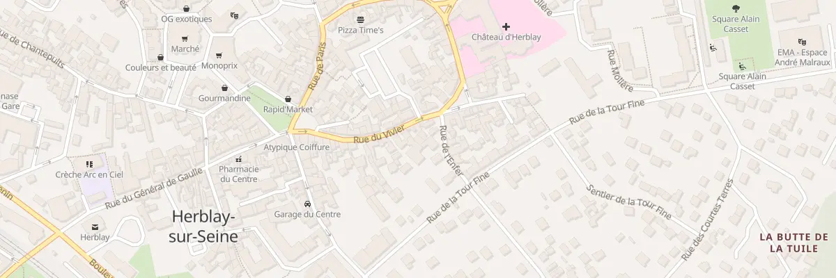 Plan du 40 Rue du Vivier à Herblay-sur-Seine