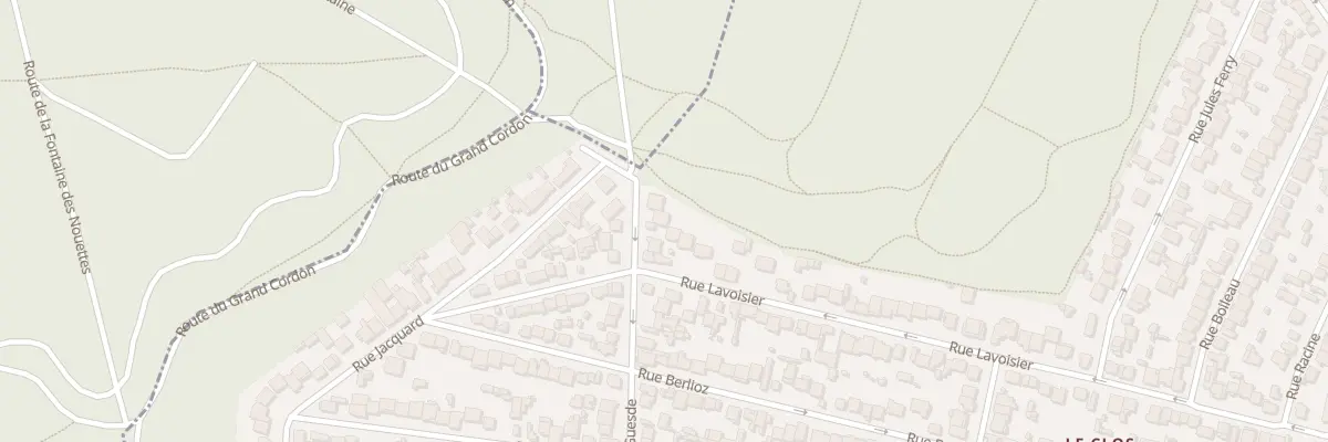 Plan du 3 Rue Jules Guesde à Vélizy-Villacoublay